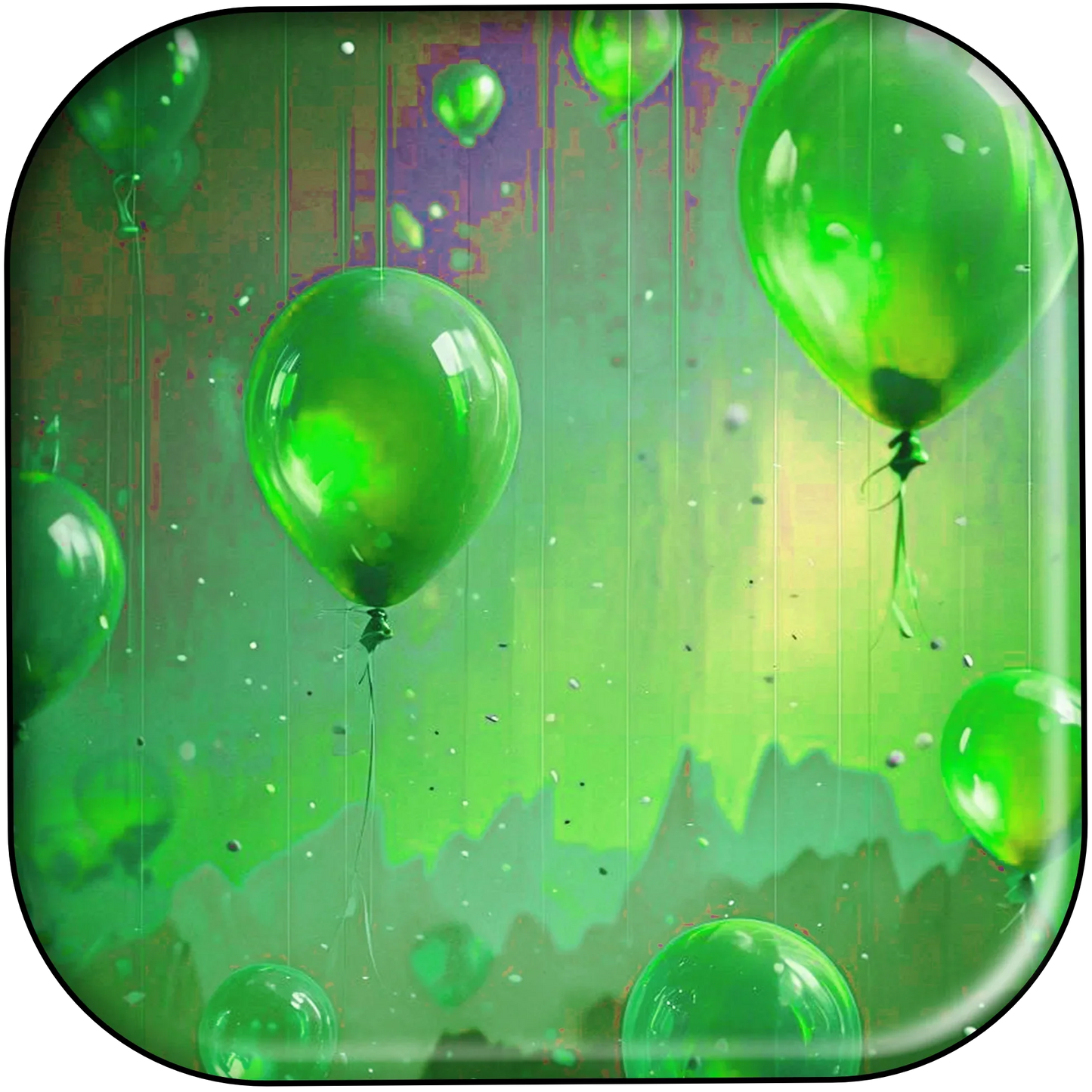 241104G - Creepy Clown Green