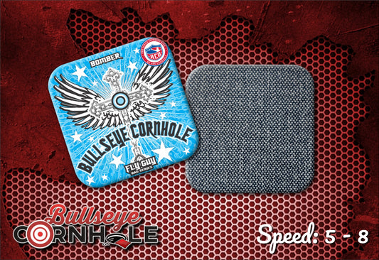 Bomber / BLUE with Indigo