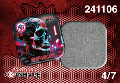 Skull Soldier design on Enforcer bag with Platinum slow side