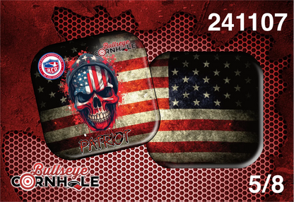 American Skull design on Patriot bag