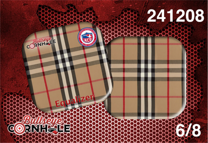 Plaid Fabric design on Equalizer bag