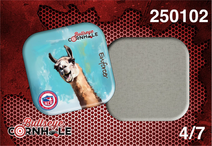 Silly Llama design on Enforcer bag with Natural slow side