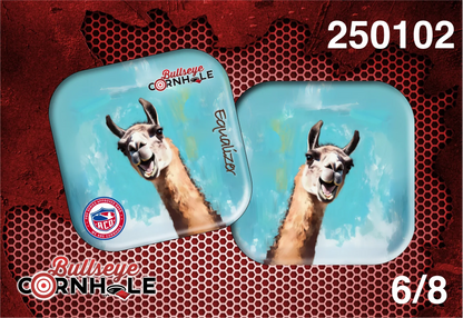 Silly Llama design on Equalizer bag
