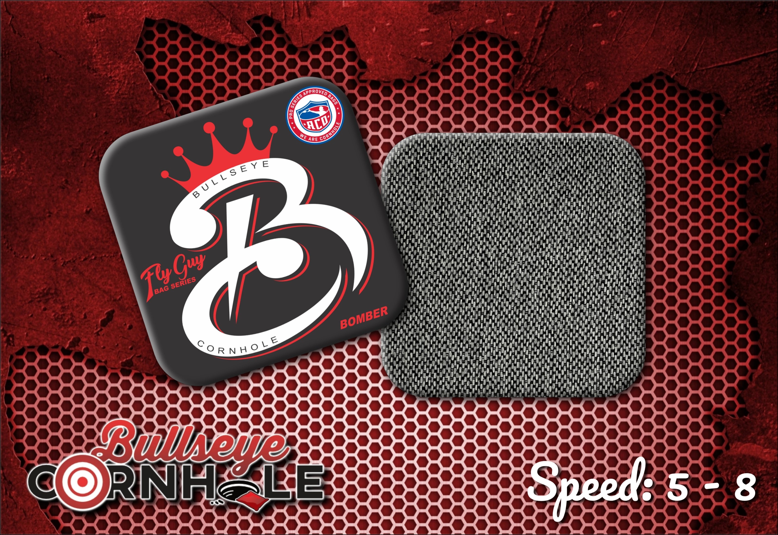 Script Crown Fly Guy BC Script Crown – Bullseye Cornhole